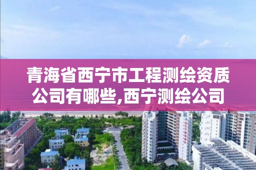 青海省西寧市工程測繪資質公司有哪些,西寧測繪公司聯系方式。