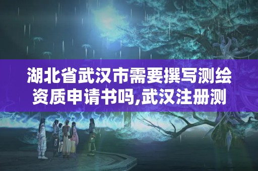 湖北省武漢市需要撰寫測繪資質申請書嗎,武漢注冊測繪師。