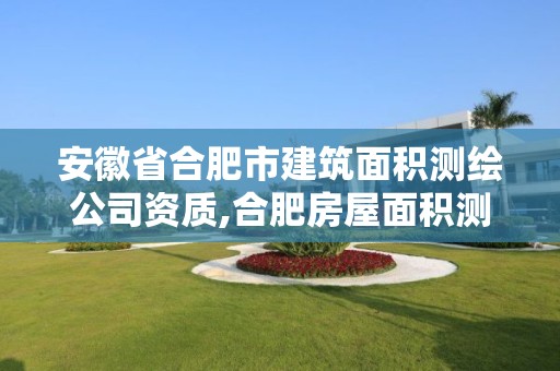 安徽省合肥市建筑面積測繪公司資質,合肥房屋面積測繪公司。