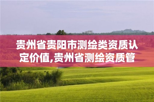 貴州省貴陽市測繪類資質認定價值,貴州省測繪資質管理系統。