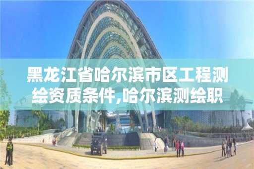 黑龍江省哈爾濱市區工程測繪資質條件,哈爾濱測繪職工中等專業學校。