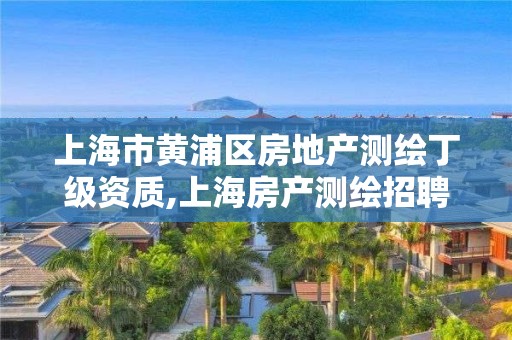 上海市黃浦區房地產測繪丁級資質,上海房產測繪招聘。