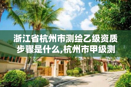 浙江省杭州市測繪乙級資質步驟是什么,杭州市甲級測繪公司。