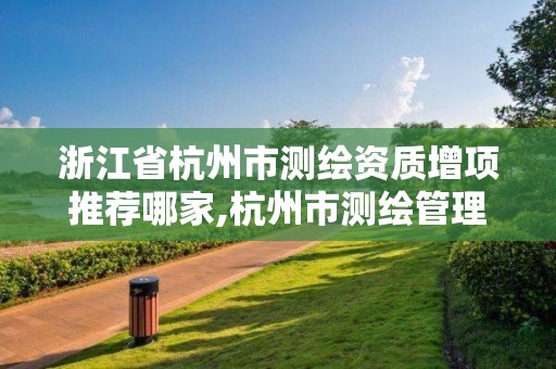 浙江省杭州市測繪資質增項推薦哪家,杭州市測繪管理服務平臺。