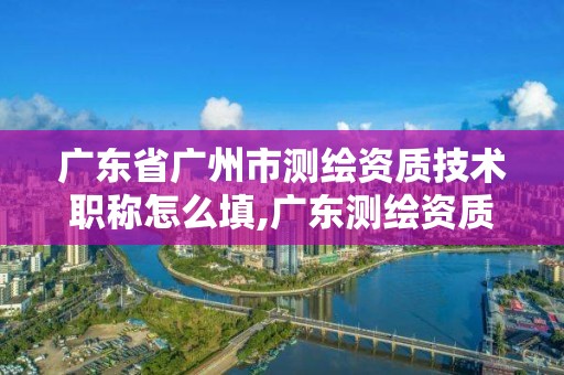 廣東省廣州市測繪資質技術職稱怎么填,廣東測繪資質查詢。