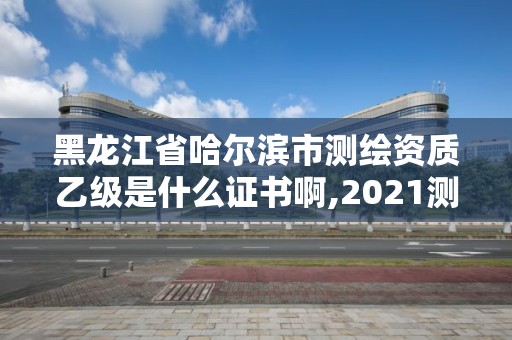 黑龍江省哈爾濱市測繪資質(zhì)乙級是什么證書啊,2021測繪乙級資質(zhì)要求。