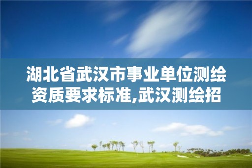 湖北省武漢市事業(yè)單位測繪資質(zhì)要求標(biāo)準(zhǔn),武漢測繪招聘2020。