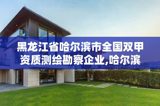 黑龍江省哈爾濱市全國雙甲資質測繪勘察企業,哈爾濱測繪學校。