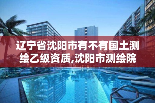 遼寧省沈陽市有不有國土測繪乙級資質,沈陽市測繪院電話。