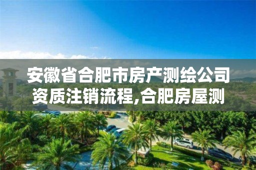 安徽省合肥市房產(chǎn)測繪公司資質(zhì)注銷流程,合肥房屋測繪公司。