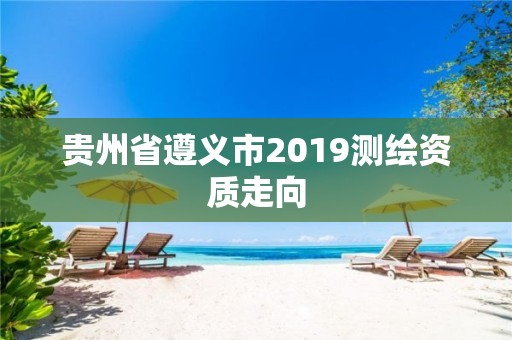 貴州省遵義市2019測繪資質走向