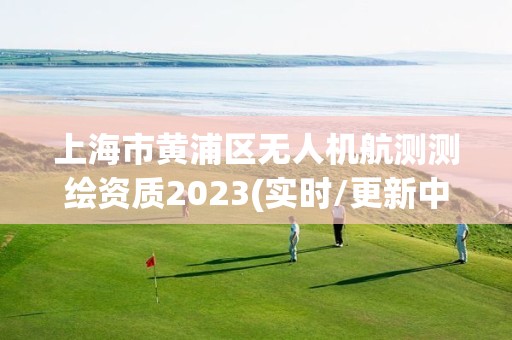 上海市黃浦區無人機航測測繪資質2023(實時/更新中)