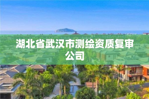 湖北省武漢市測(cè)繪資質(zhì)復(fù)審公司