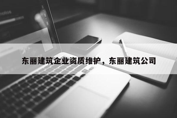 東麗建筑企業資質維護，東麗建筑公司