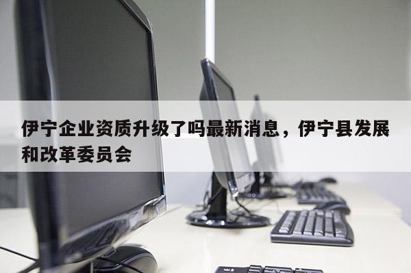 伊寧企業(yè)資質(zhì)升級(jí)了嗎最新消息，伊寧縣發(fā)展和改革委員會(huì)